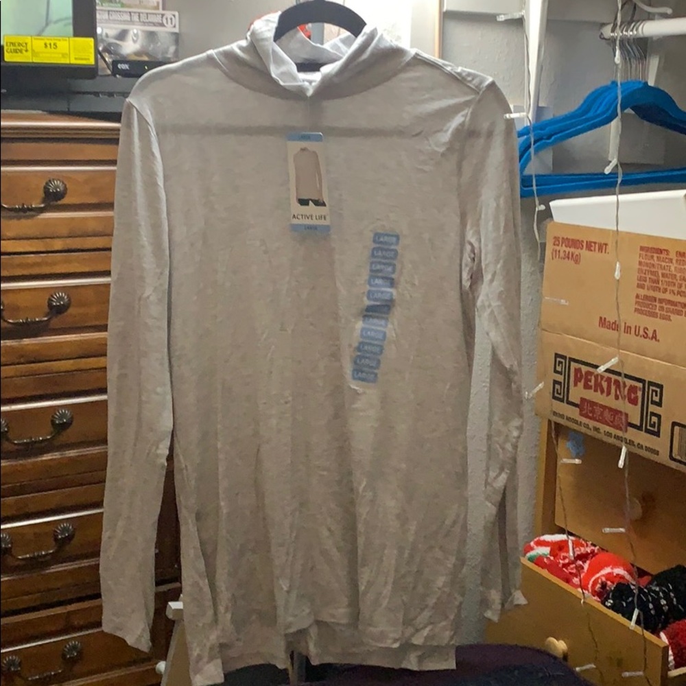 Grey Turtleneck